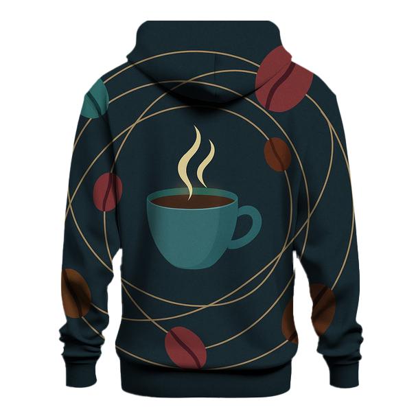 Bean Orbit Lines graphic hoodies
