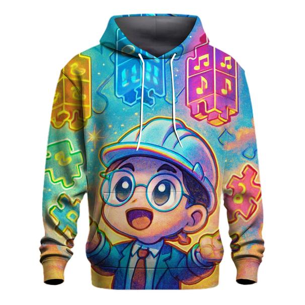 Pandemonium Puzzle City heavyweight hoodies