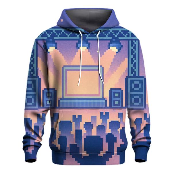 Pixel Stage Jam custom hoodies