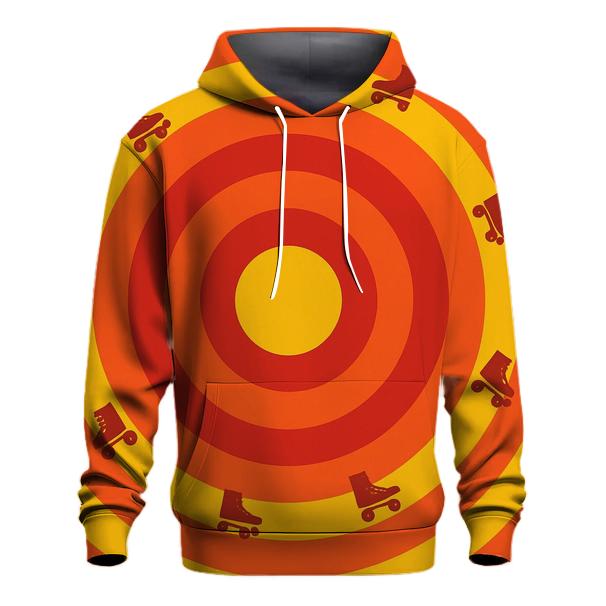 Sunburst Roller Rink premium hoodies