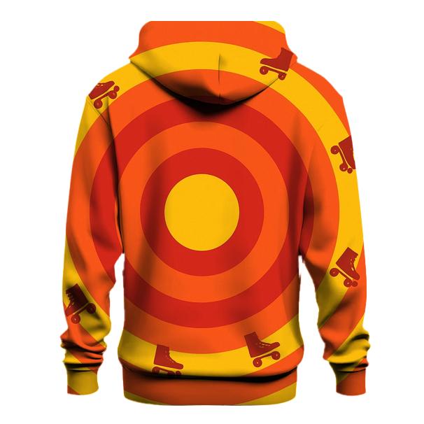 Sunburst Roller Rink premium hoodies
