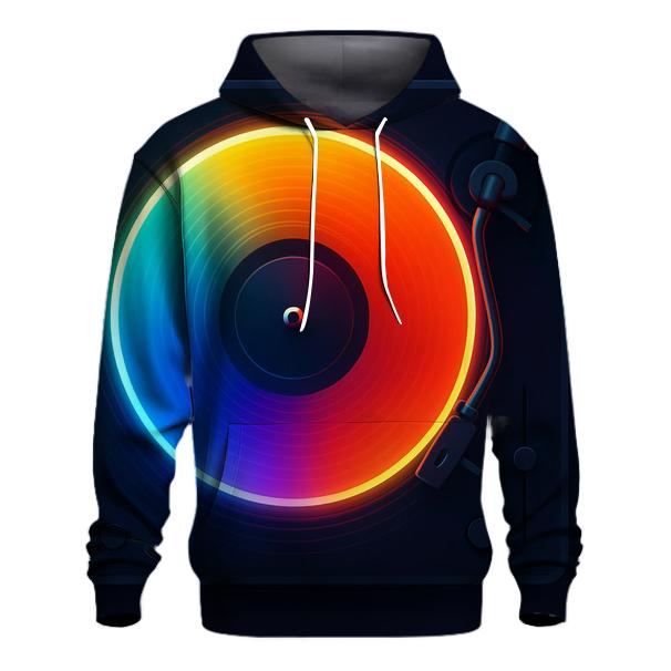 Chromatic Turntable Halo hoodie designs
