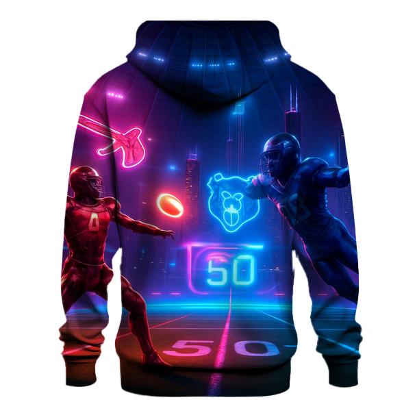 Nocturne Under The Retractable Dome printed hoodies