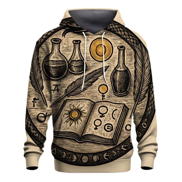 Alchemical Lab Ouroboros zip-up hoodies