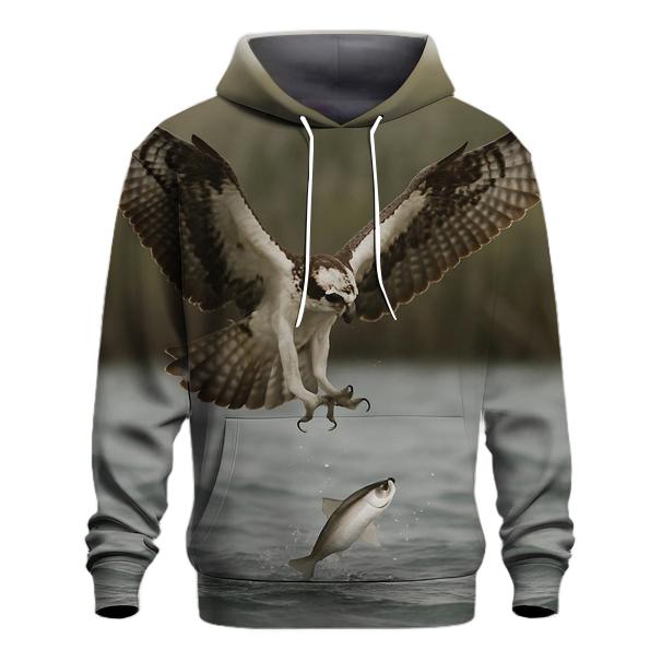 Estuary Surge Fishing Osprey pullover hoodies