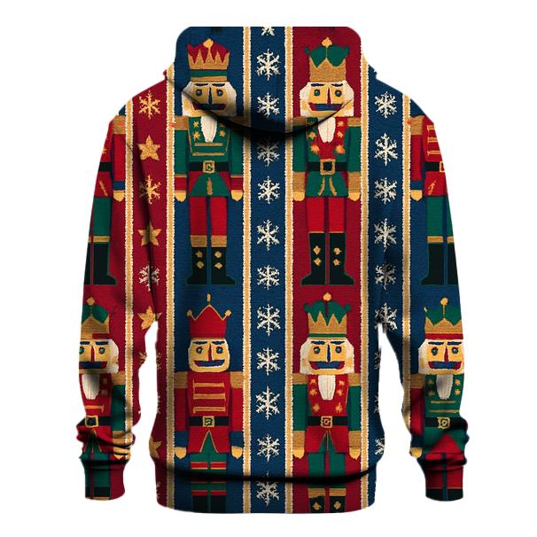 Nebula Nutcracker Panel Design pullover hoodies