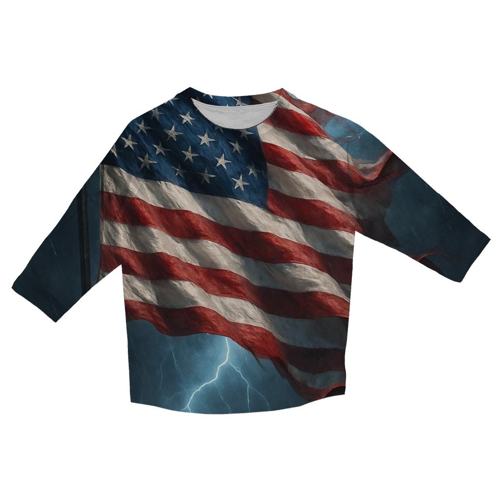 Stormfront Waving Glory fashion 3/4 sleeve shirts