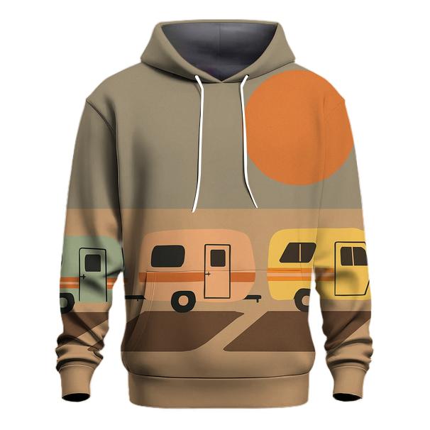 Vintage Caravan Parade pullover hoodies