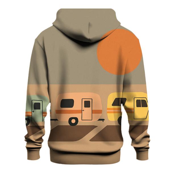 Vintage Caravan Parade pullover hoodies