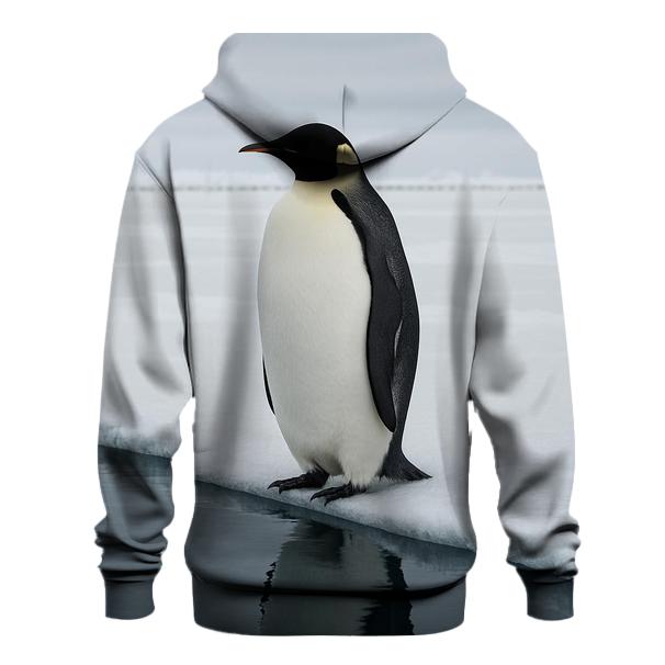Ice Flow Sentinel Emperor Penguin hoodie designs