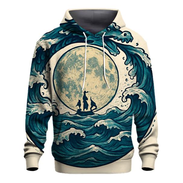 Tidal Moon Ouroboros pullover hoodies