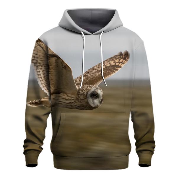 Tundra Glide Short Eared Owl zip-up hoodies