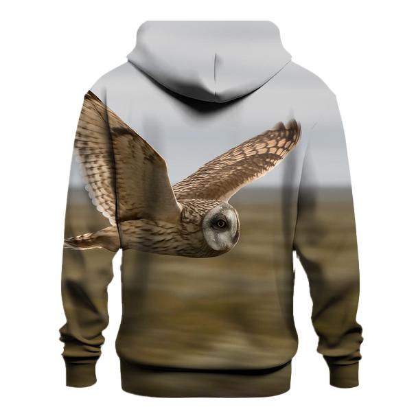 Tundra Glide Short Eared Owl zip-up hoodies