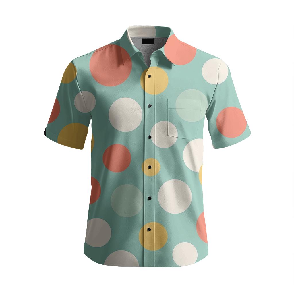 Playful Scatter Confetti Dots personalized embroidery shirts