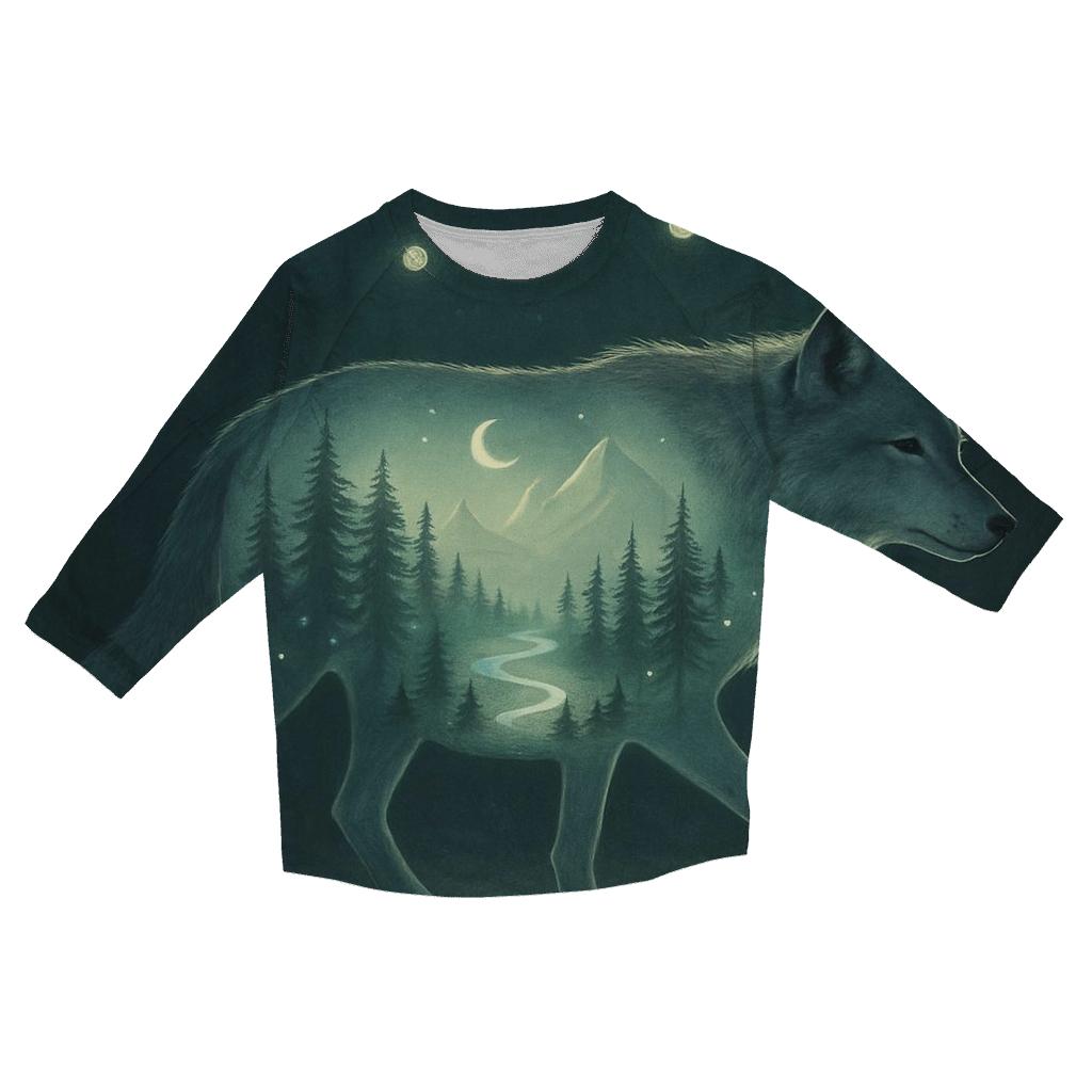 Lunar Forest Mirage cotton quarter sleeve shirts