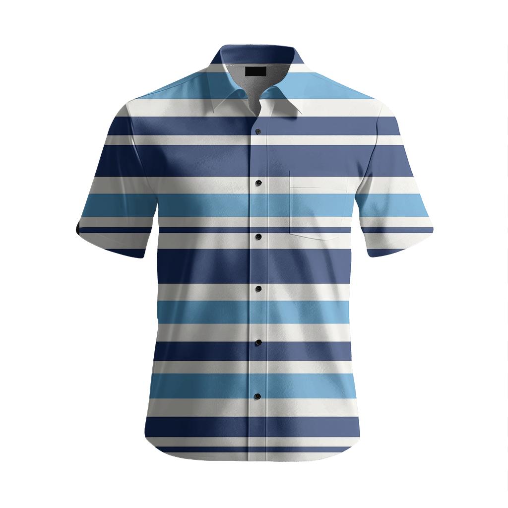 Striped Campus Notebook Lines stylish threadwork shirts