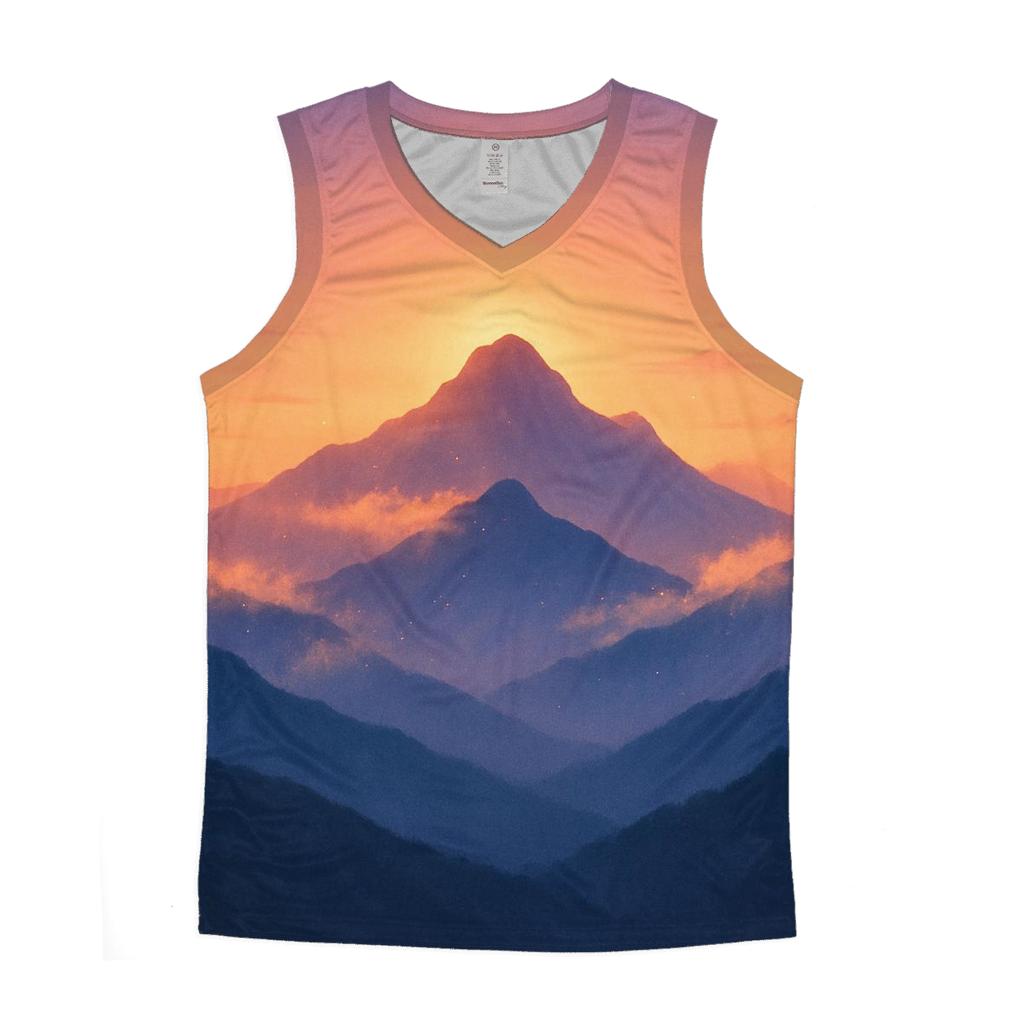 Ember Crowned Mountain Veil personalized athletic tanks