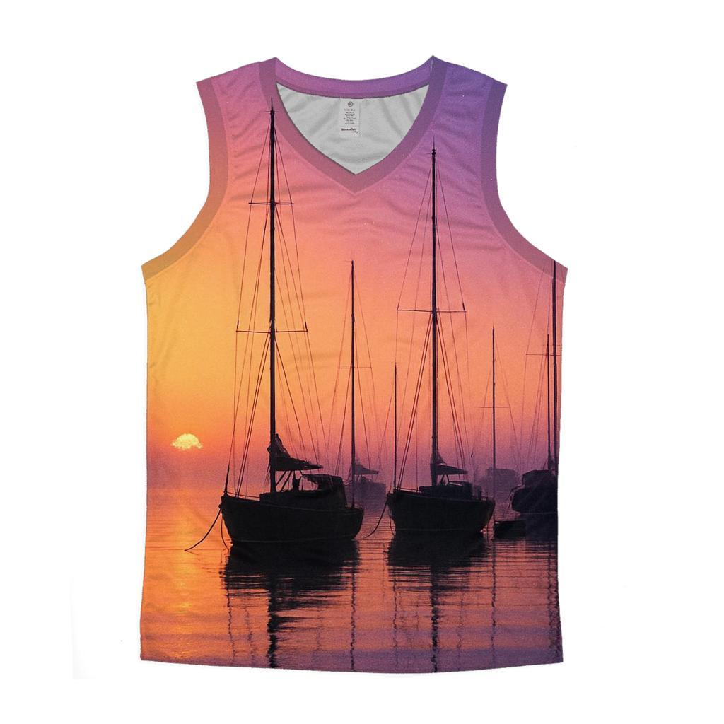 Harbor Of Glass At Last Light casual summer tank tops