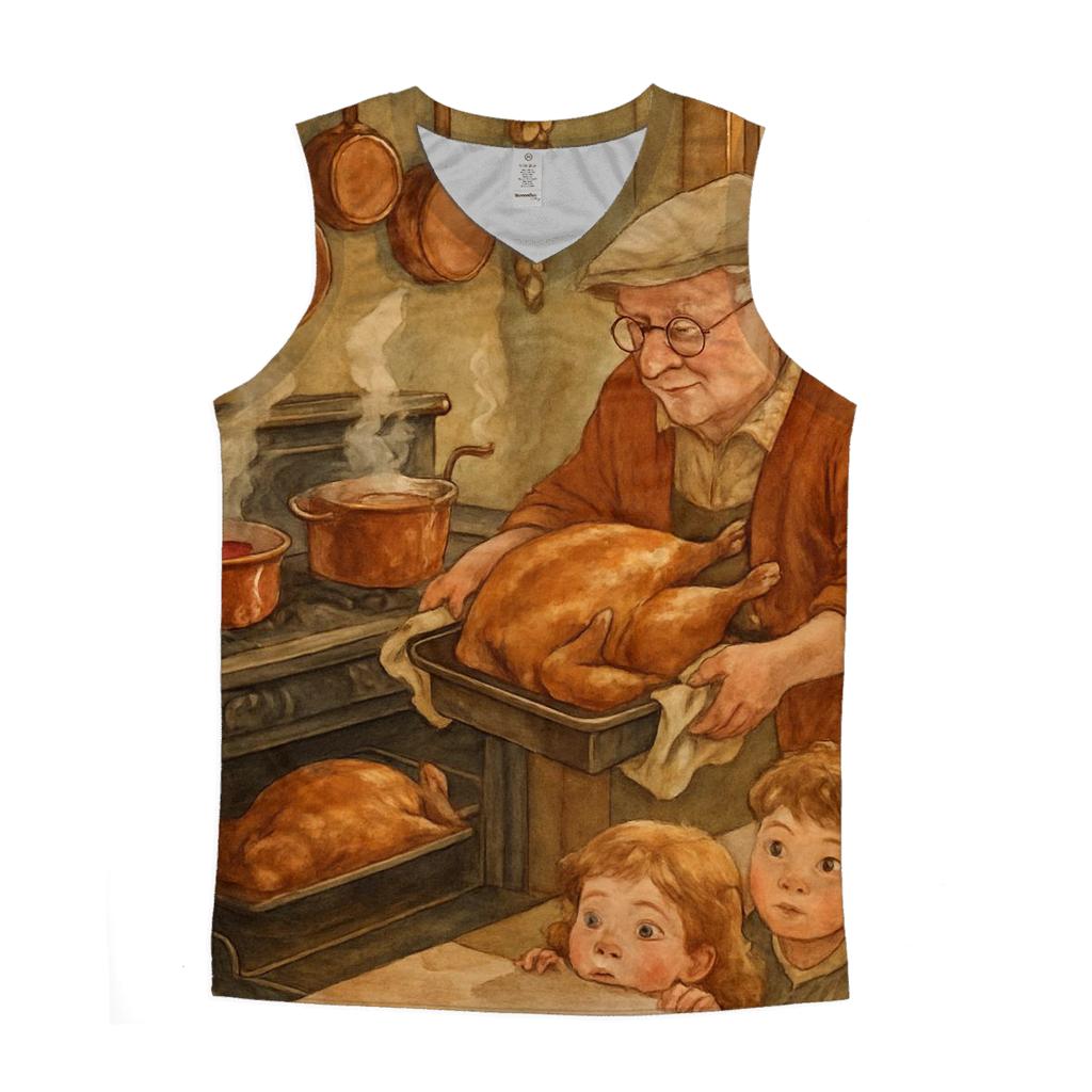 Grandmas Kitchen Autumn Symphony personalized athletic tanks