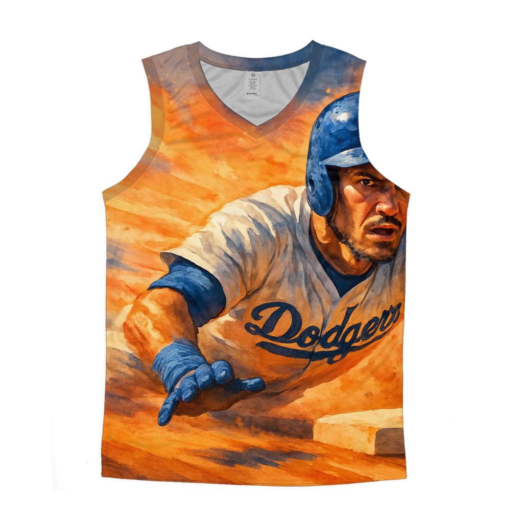 Sunset Slide Into Glory stylish racerback tanks