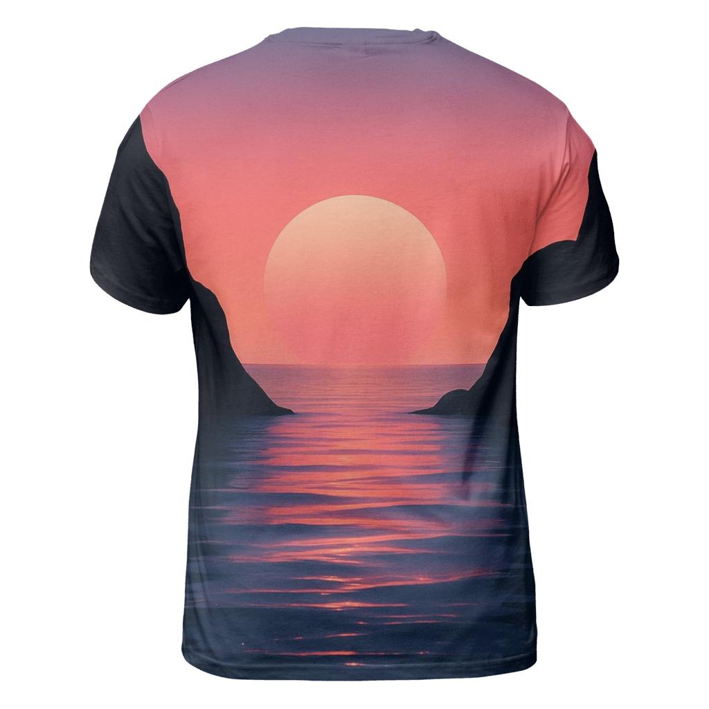 Whispers On The Horizon Waves unique graphic print tees