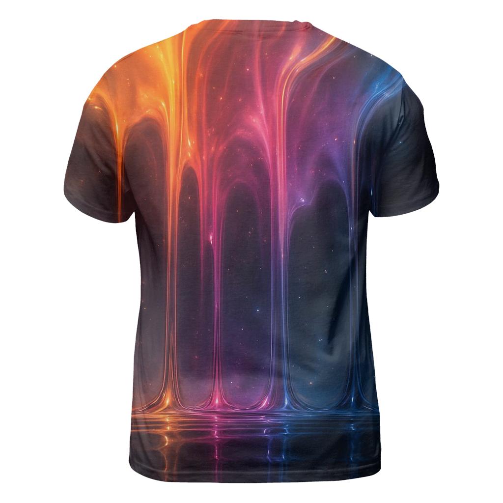 Nebula Drip Horizon custom all-over print shirts