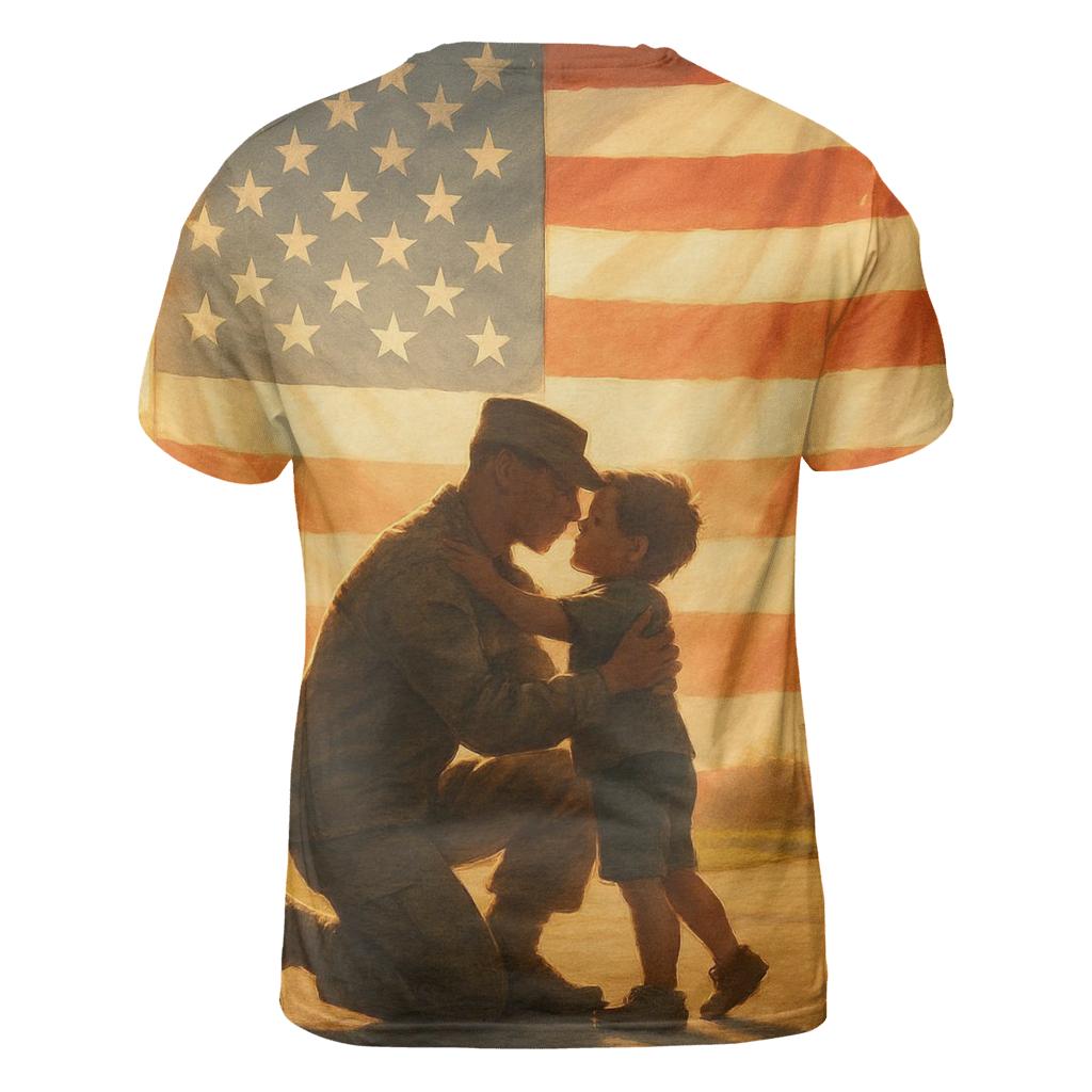 Hearts Homecoming Under One Banner artistic all-over print tops