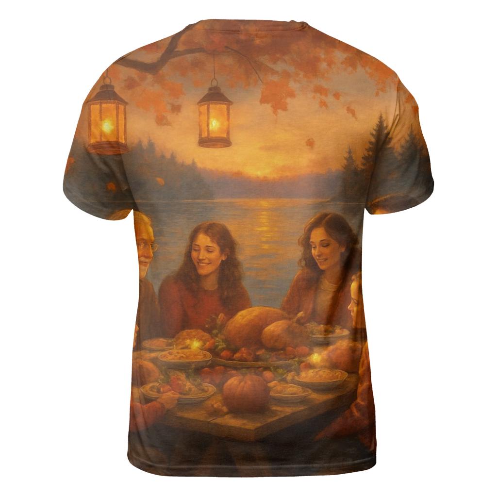 Harvest Lanterns By The Lakeside artistic all-over print tops