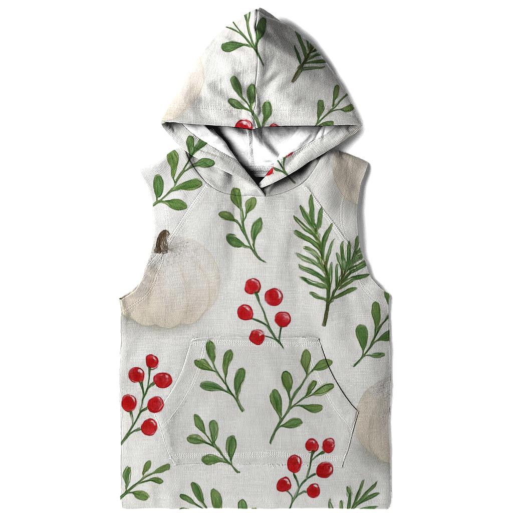 Snow Dusted Pumpkin Forest Scatter On White hoodies fashion
