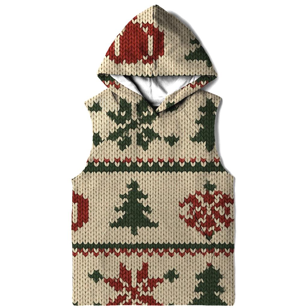 Nordic Knit Pumpkin Fair Isle Band hoodies fashion
