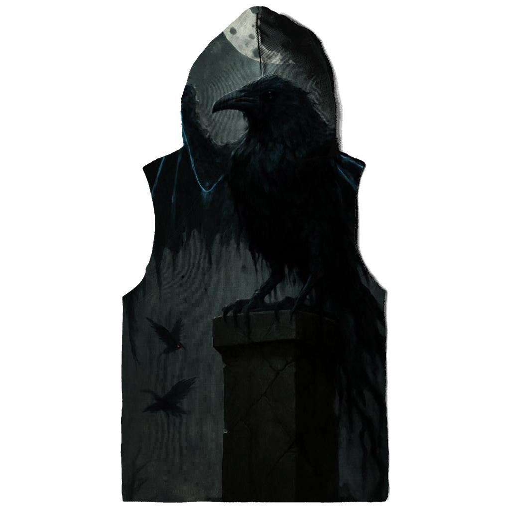 Raven Court Of The Shattered Moon embroidered hoodies