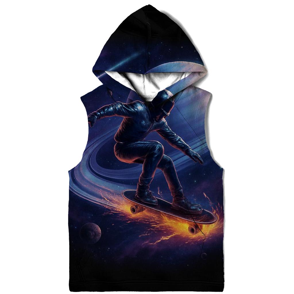 Meteor Skater On The Ringed Highway zip-up hoodies