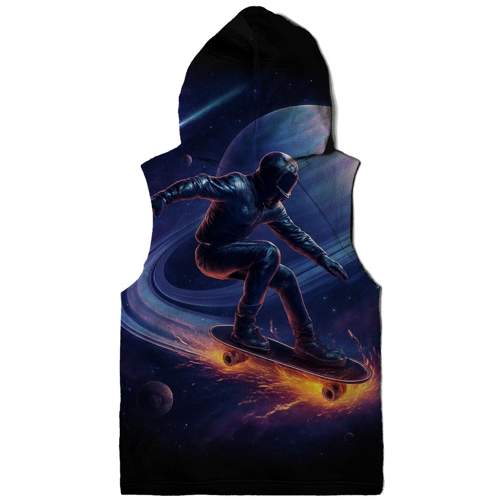 Meteor Skater On The Ringed Highway zip-up hoodies