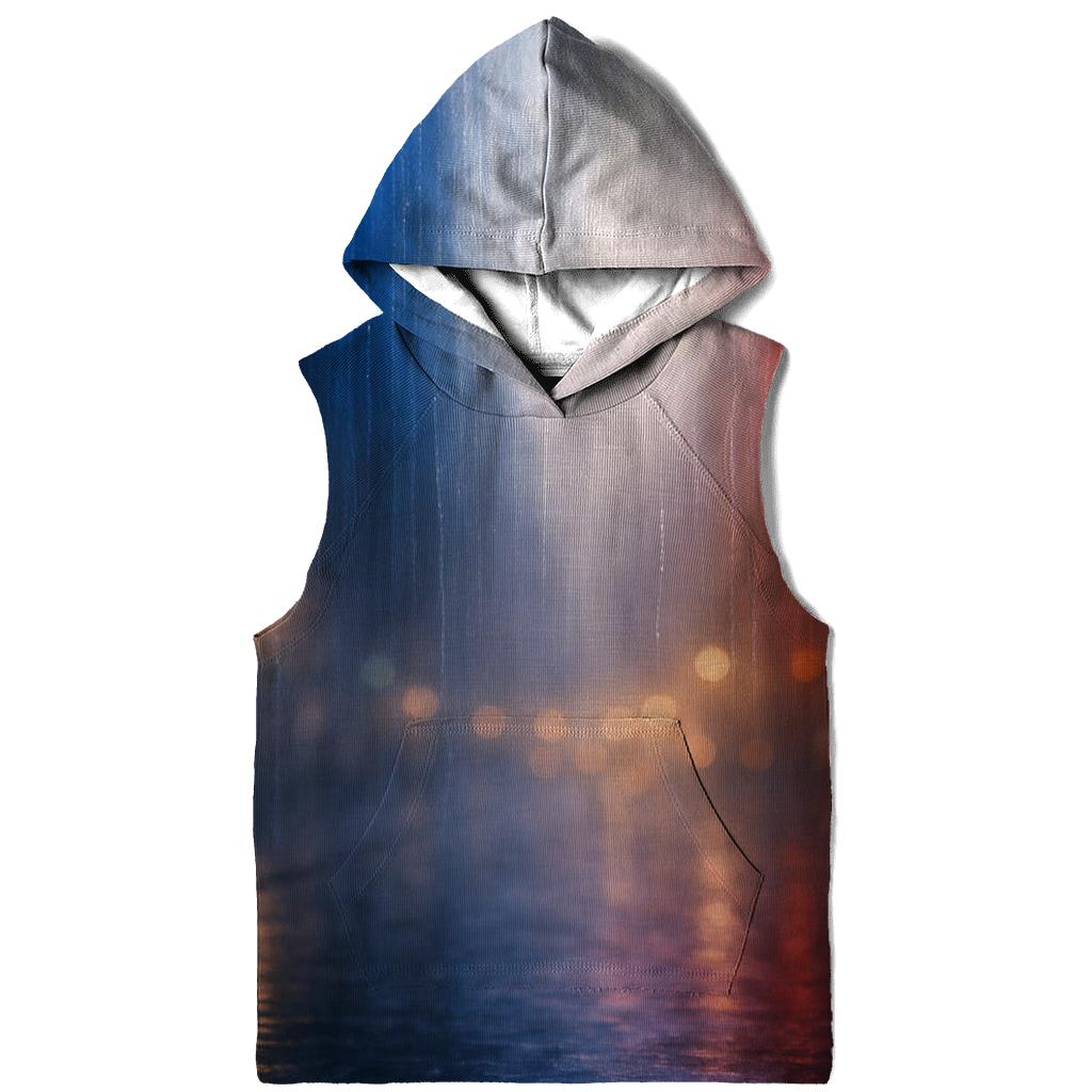 French Tricolor City Rain hoodie styles