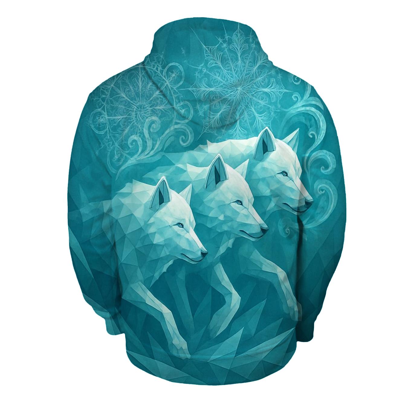 Fractal Ice Pack hoodie styles
