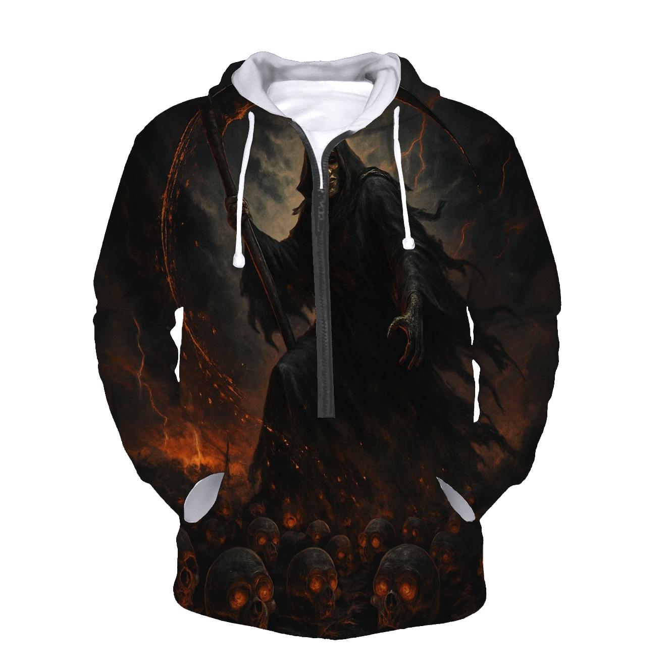 Harvester Of Ember Souls embroidered hoodies