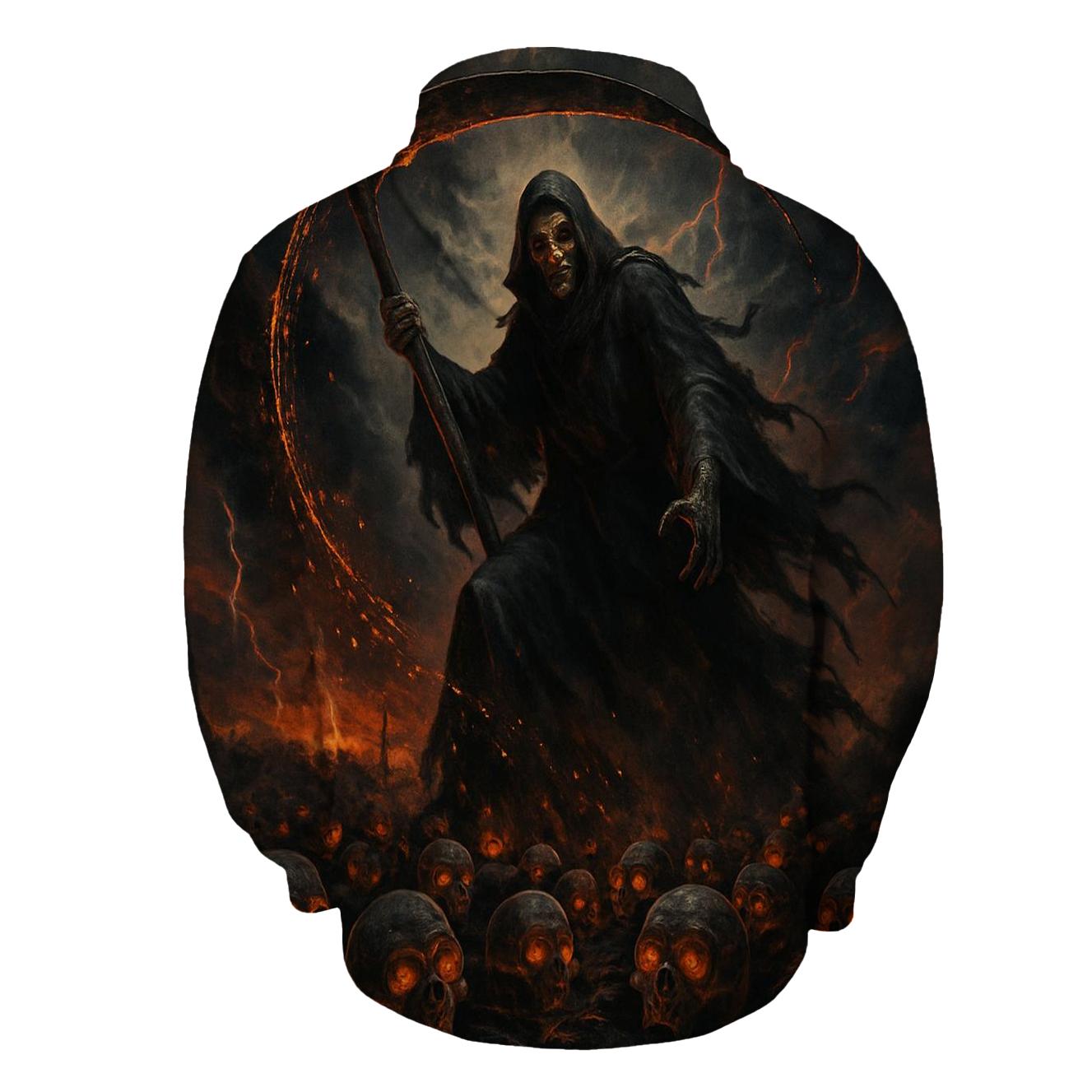 Harvester Of Ember Souls embroidered hoodies