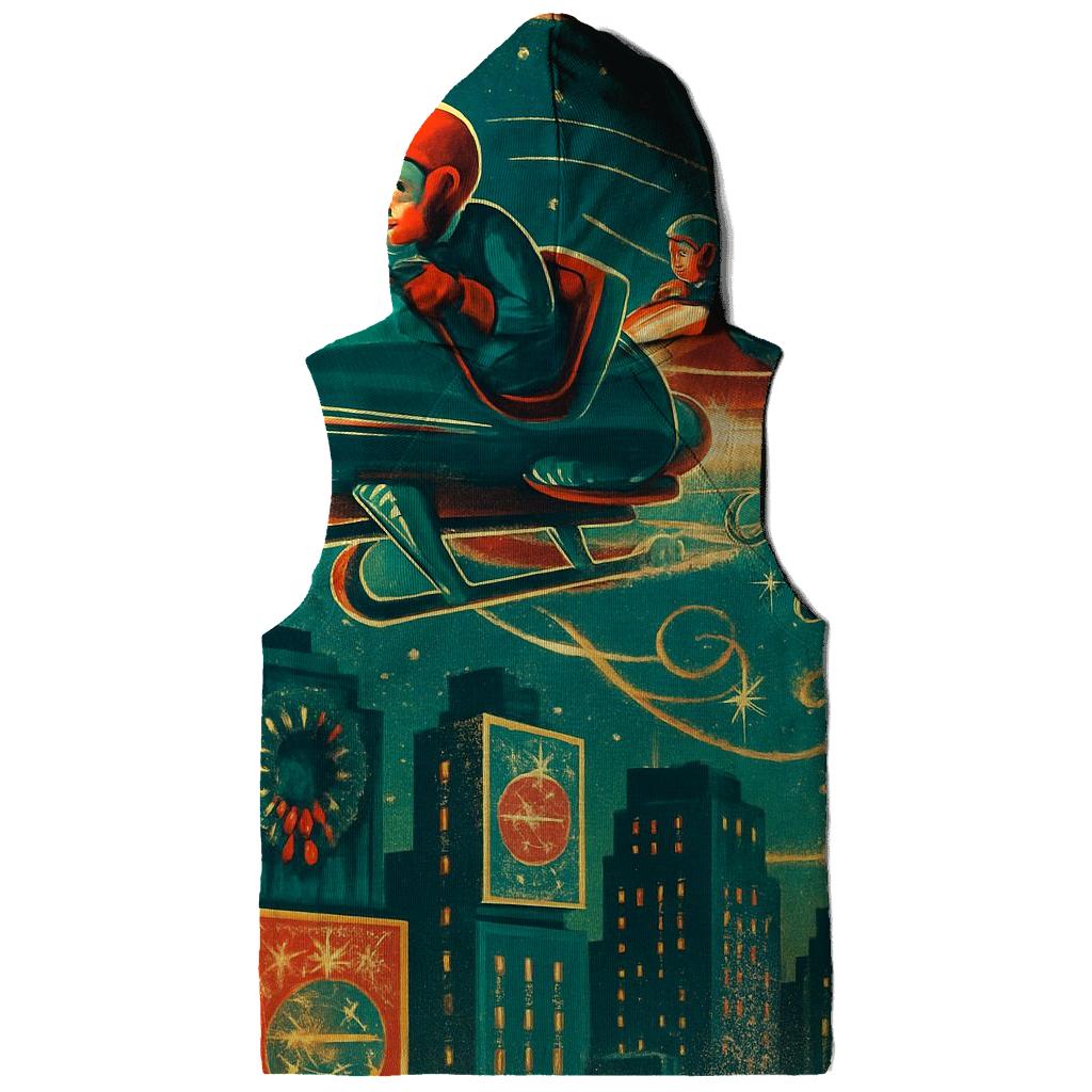 Retro Rocket Sleigh Speedway hoodie styles