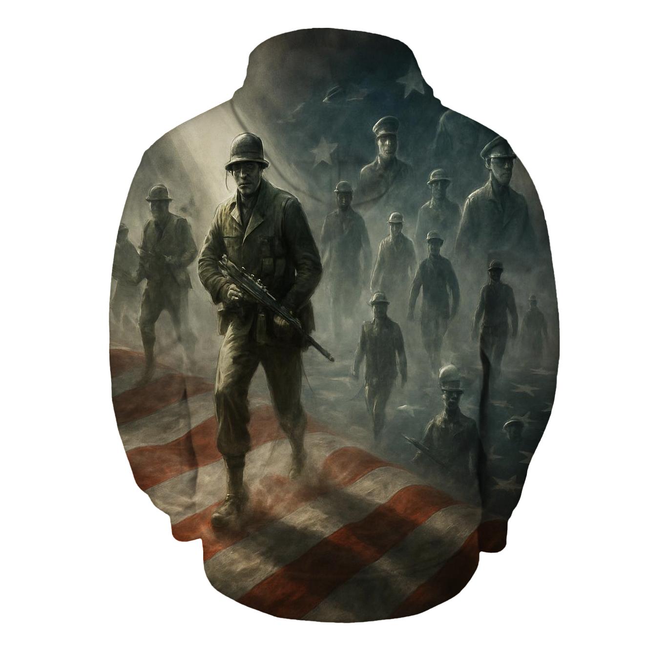 Liberty Guardian Battlefield Fusion hoodie designs