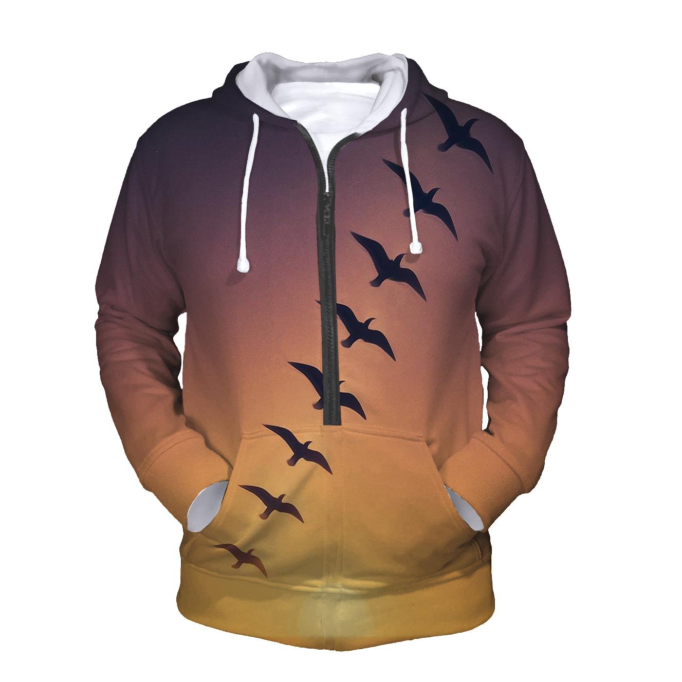 Golden Flight At Quiet Dusk hoodies fashion