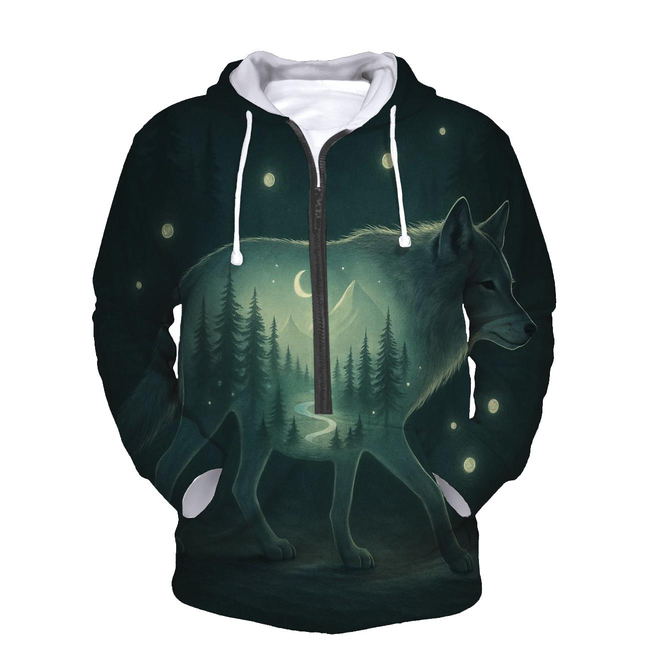 Lunar Forest Mirage pullover hoodies