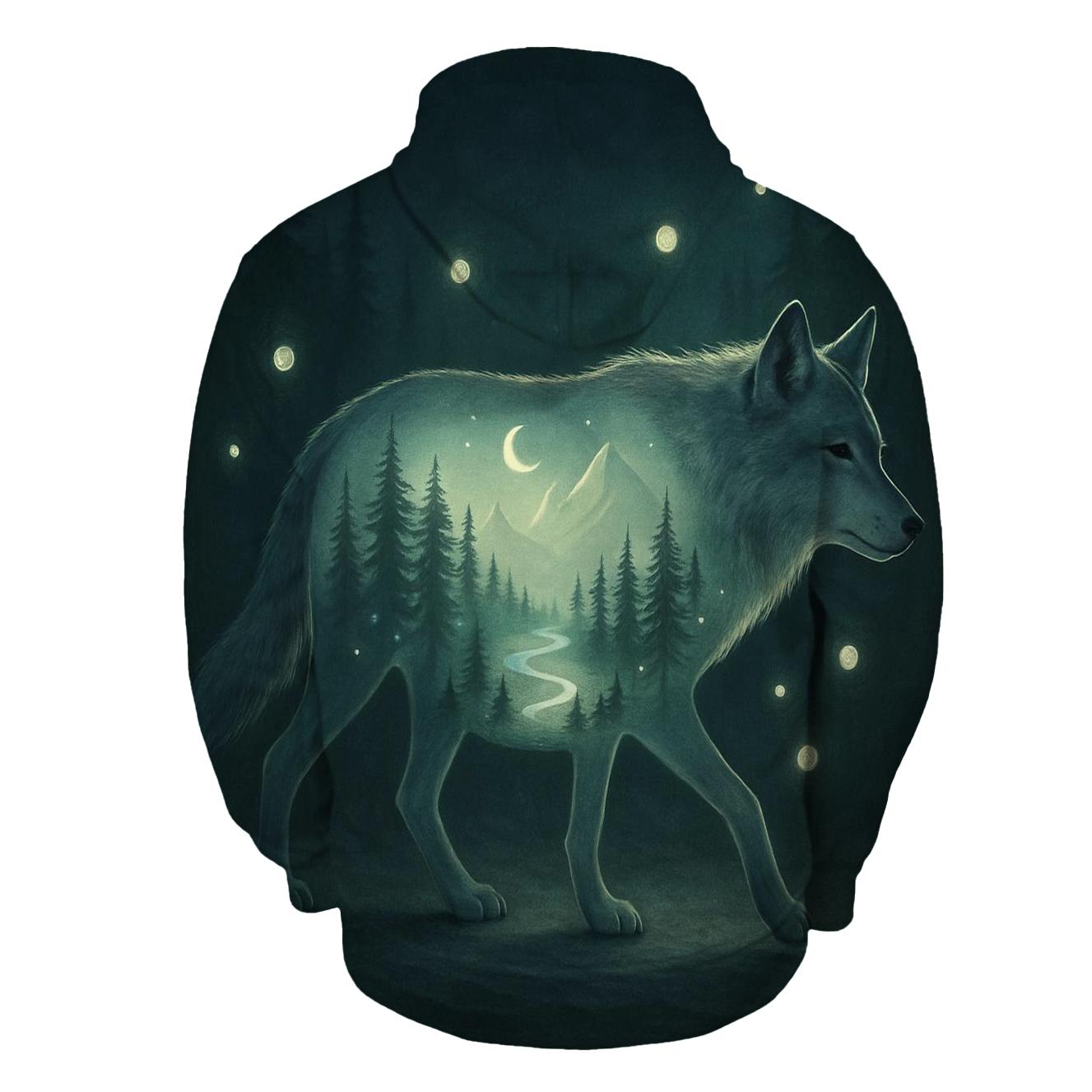 Lunar Forest Mirage pullover hoodies
