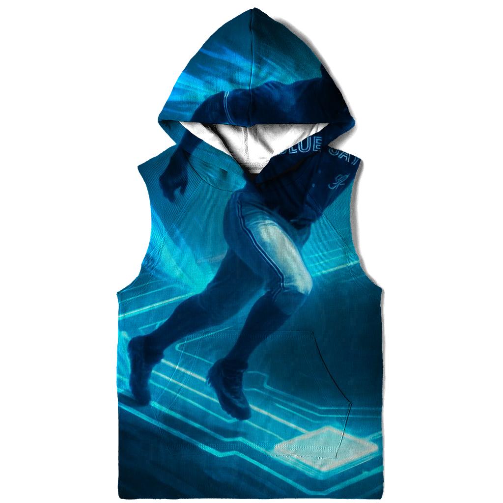 Feather Trail Circuit Blue-Jays Dynamic graphic hoodies