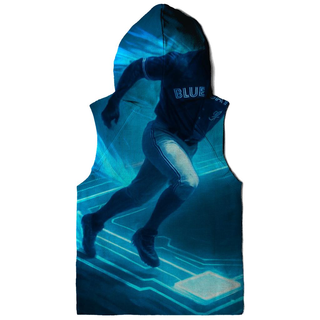 Feather Trail Circuit Blue-Jays Dynamic graphic hoodies