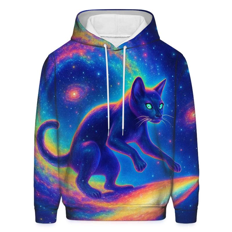 Nebula Tidal Wave Cat Surfer heavyweight hoodies