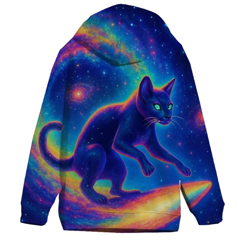 Nebula Tidal Wave Cat Surfer heavyweight hoodies