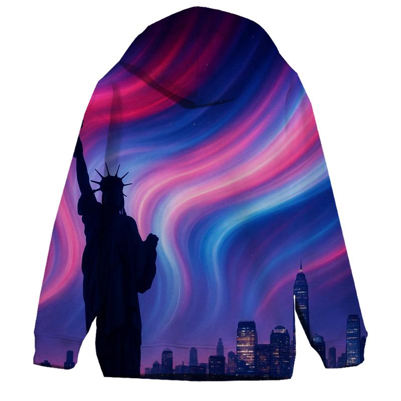 Liberty Skyline Aurora zip-up hoodies