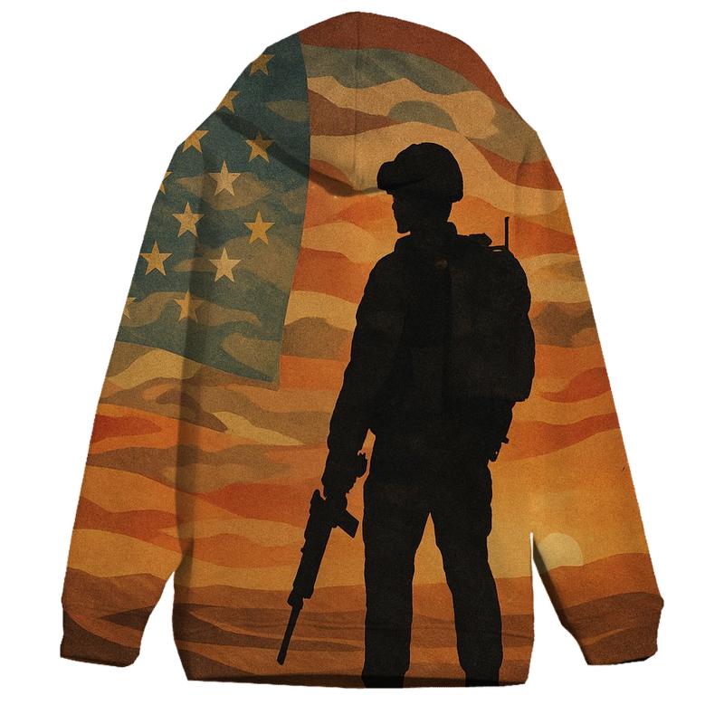 Desert Camo Stripes hoodie styles