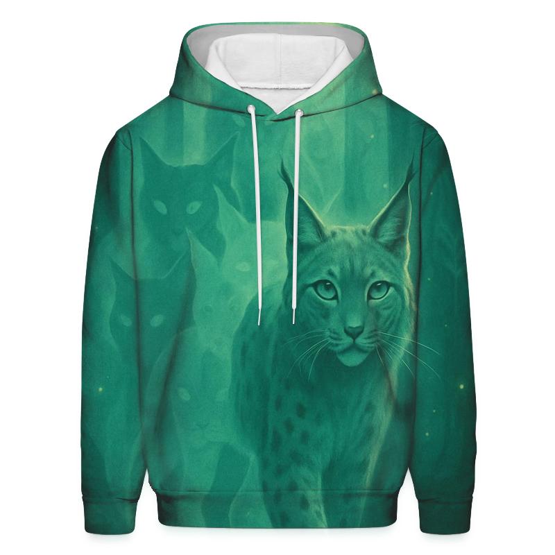 Forest Echo Spirit Lynx hoodie styles