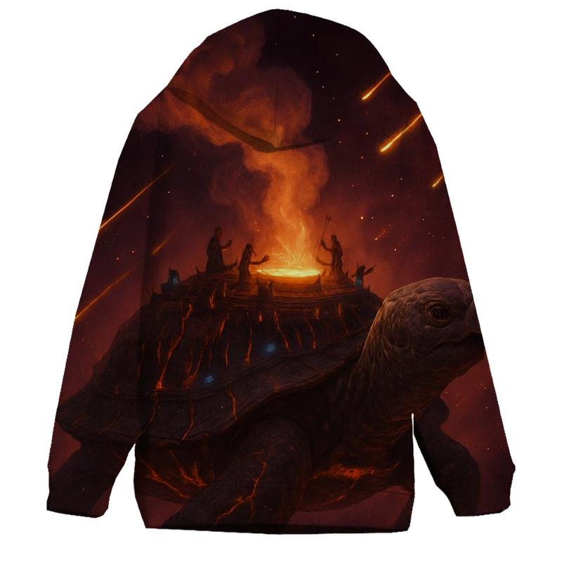 Star Forge Of The Ancient Tortoise heavyweight hoodies